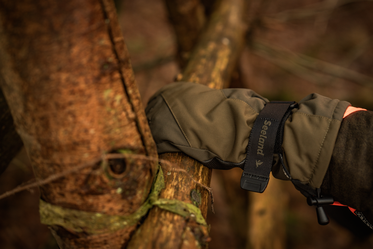 Trigger Fold-Back Hansker – Pine green – Seeland