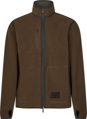 Rogue Solid vendbar fleecejakke – Grizzly Brown/Demitasse Brown – Seeland