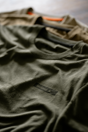 3-Pack T-Skjorte - Pine Green/Military Olive/Grape Leaf – Seeland