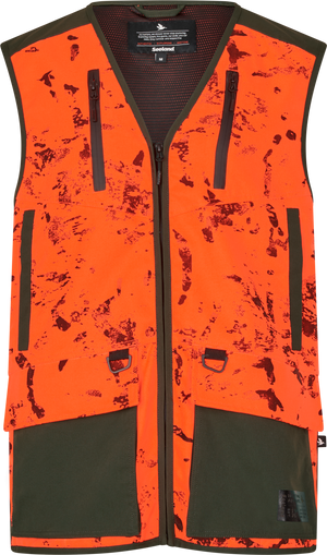 Str. 2XL-Large - Trax Blaze Vest - Orange Blaze InVis MPC - Ombytningsvare