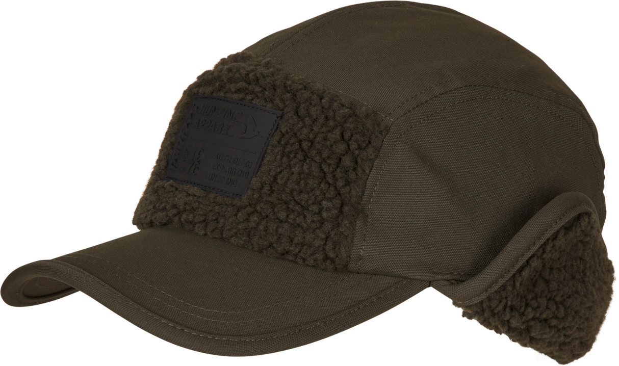 Teddy lue med nedfellbare øreklaffer – Pine Green – Seeland