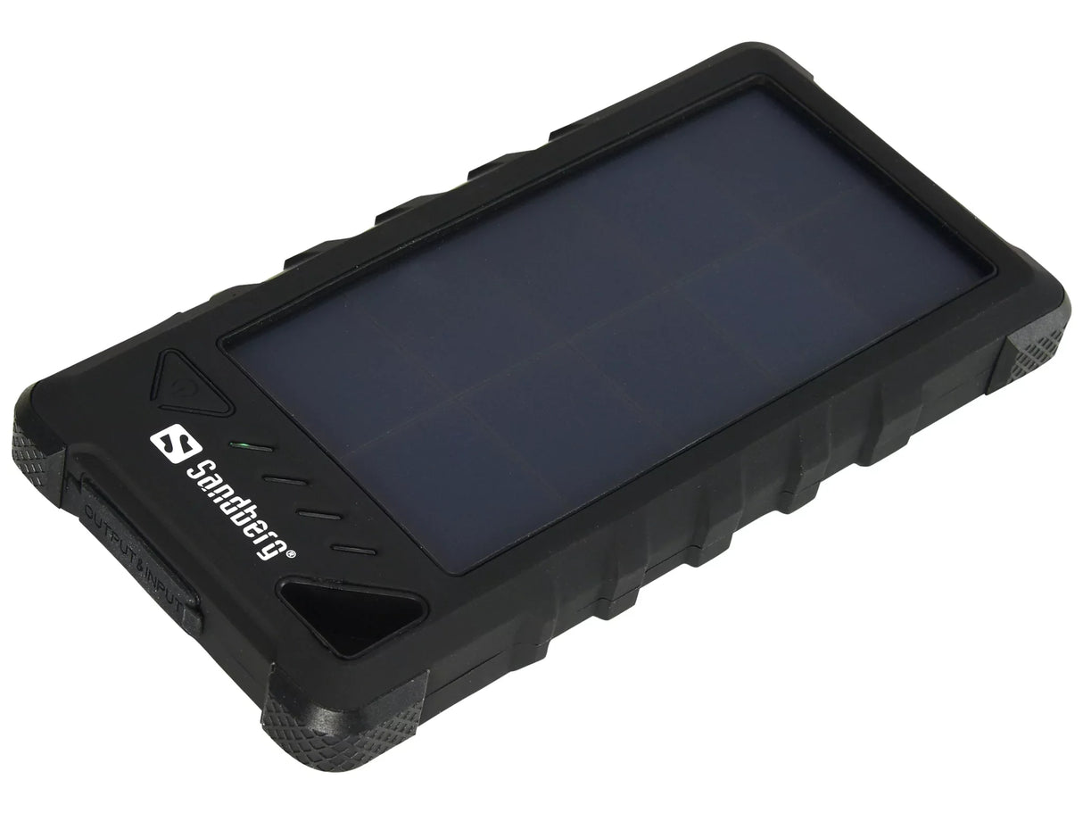 Solcelle Powerbank 16000mAh – Sandberg