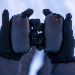 Oppladbare doble håndvarmere for begge hender, USB – Life Systems