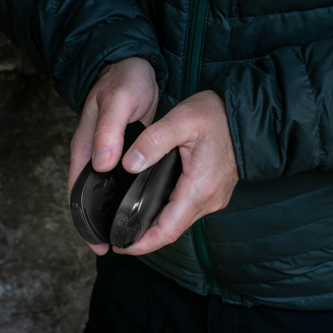 Oppladbare doble håndvarmere for begge hender, USB – Life Systems