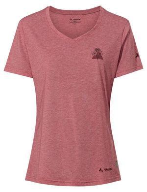 Dame Skomer Print T-skjorte III – Vaude