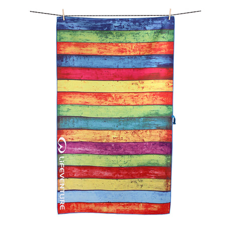 Resirkulert SoftFibre turhåndkle, Striped P – Life Venture