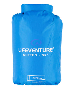 Lakenpose i bomull, mumie, Blå – Life Venture