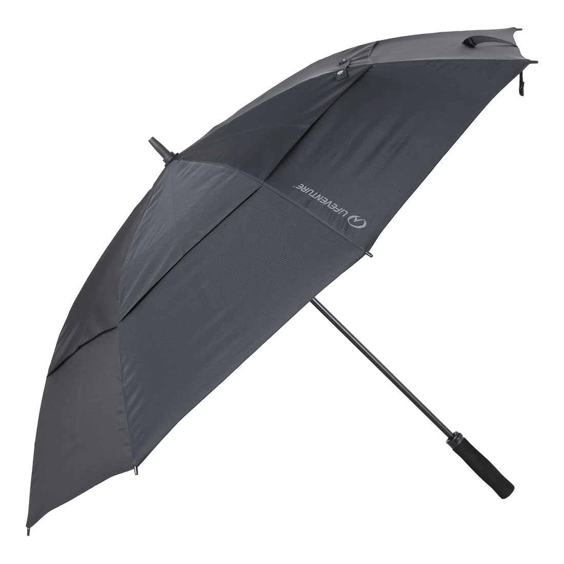 Trek-paraply, Ekstra Stor, Svart – Life Venture