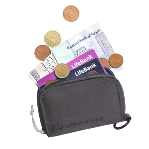 RFiD Myntlommebok, Resirkulert, Grå – Life Venture