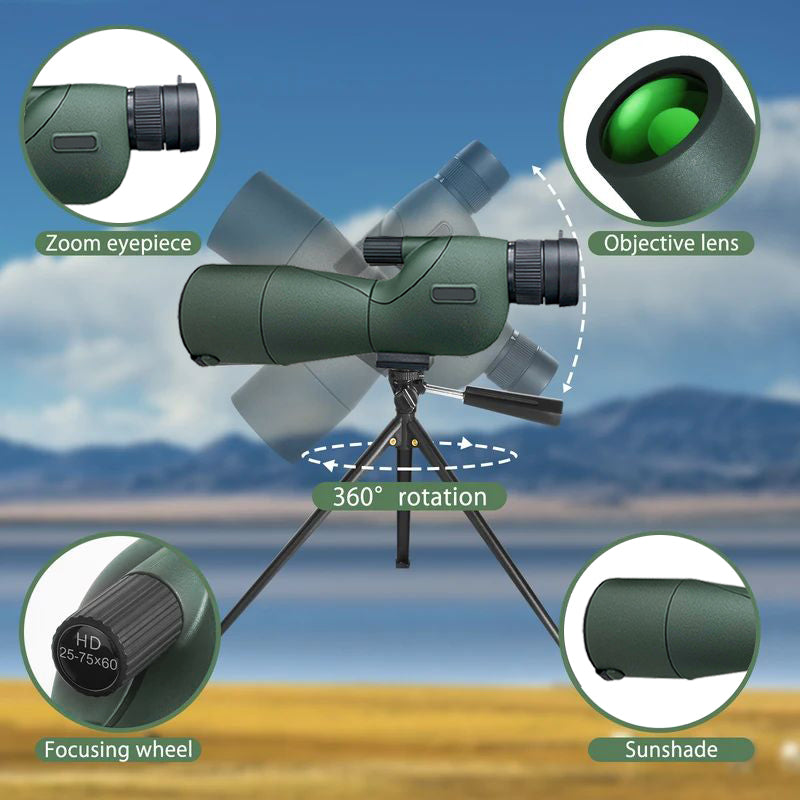 Spotting Scope 25-75x60 – HuntElite