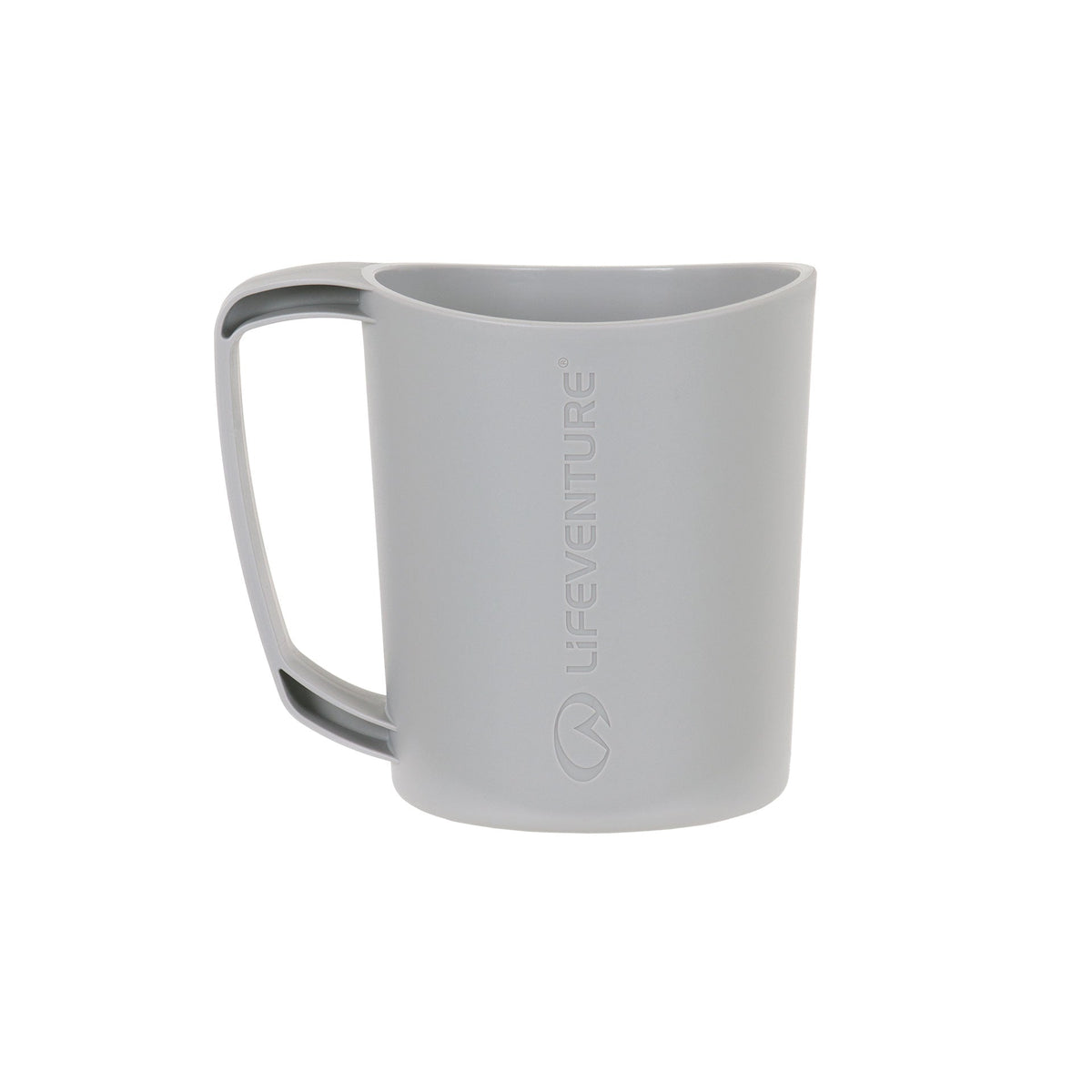 Ellipse Big Mug, Light Grey – Life Venture