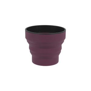 Silikon Ellipse Flexi-kopp, Lilla – Life Venture