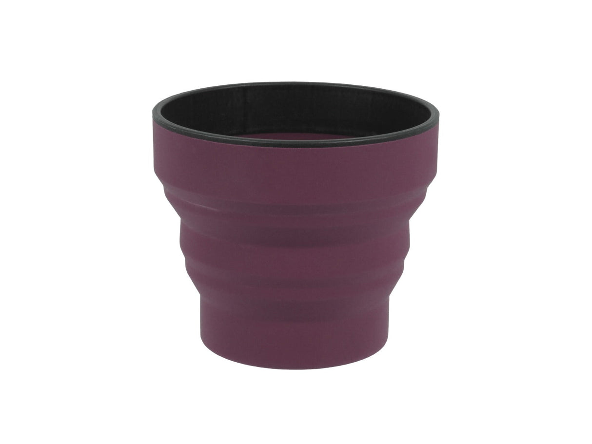 Silikon Ellipse Flexi-kopp, Lilla – Life Venture