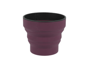 Silikon Ellipse Flexi-kopp, Lilla – Life Venture