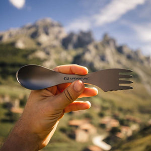 Superlight Titanium Spork – Life Venture