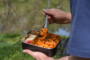 Titanium spork med langt håndtak – Life Venture