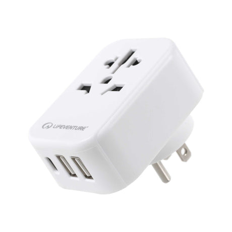 USA-reiseadapter med USB + USB-C – Life Venture