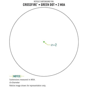 Vortex Crossfire II – Green Dot (Svart) – Astro
