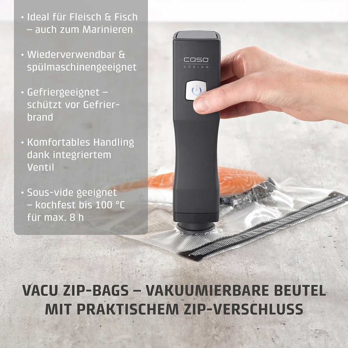 Vacu OneTouch - Eco-sett – Caso