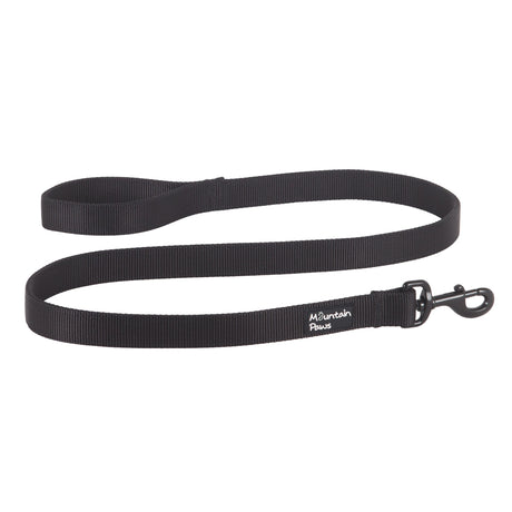 Ekstra robust hundebånd, Svart – Mountain Paws