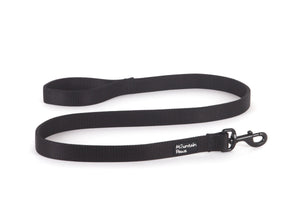 Ekstra robust hundebånd, Svart – Mountain Paws