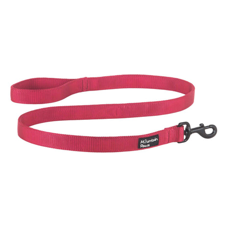 Ekstra robust hundebånd, Rød – Mountain Paws