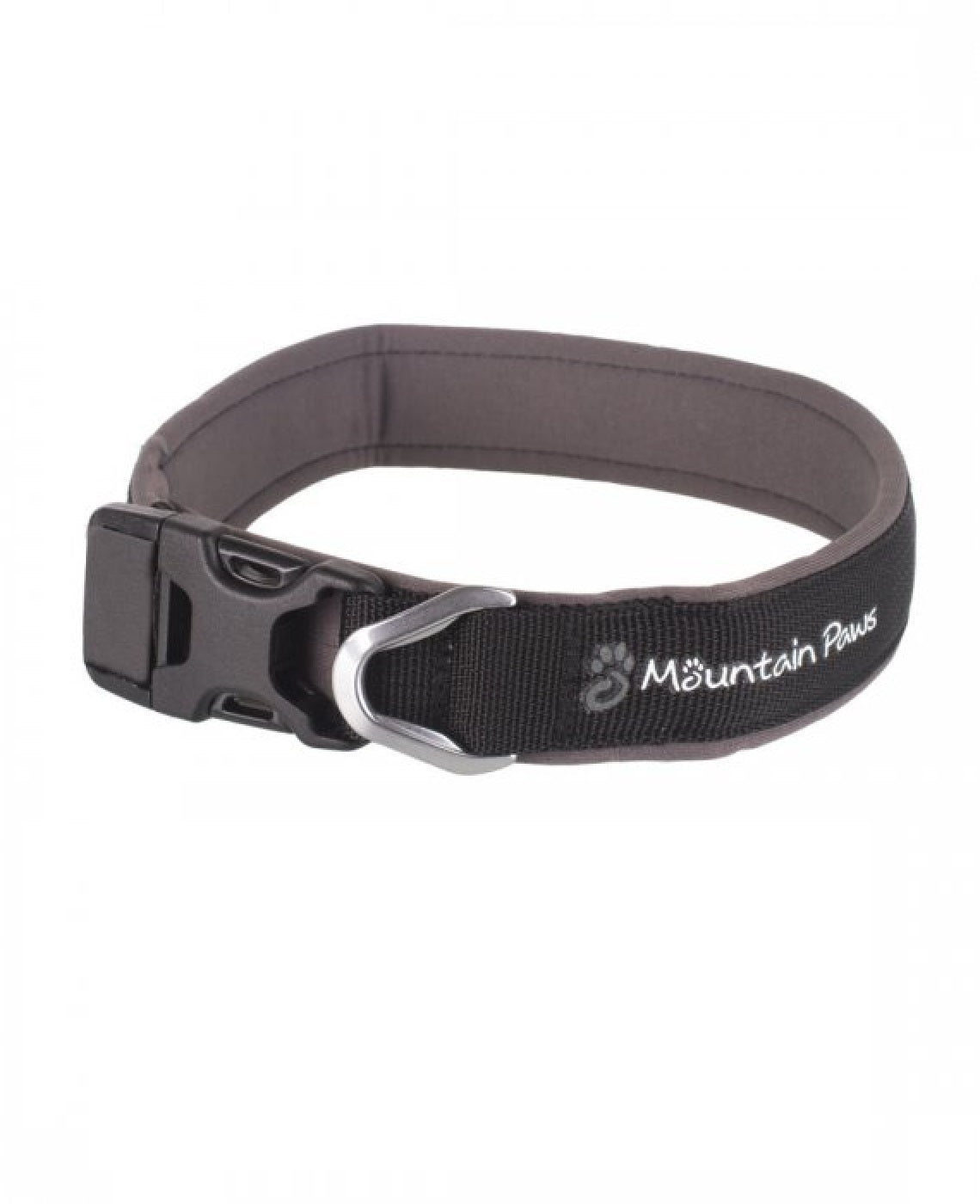 Hundehalsbånd, Medium, Svart – Mountain Paws