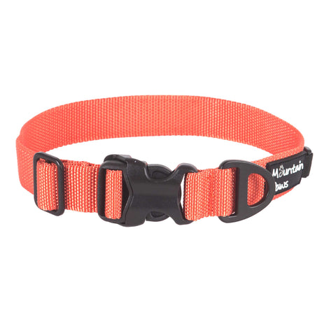 Ekstra robust hundehalsbånd, Small, Oransje – Mountain Paws