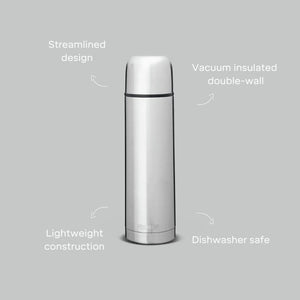 Classic Light termoflaske Rustfritt stål / 1.0 L – Primus