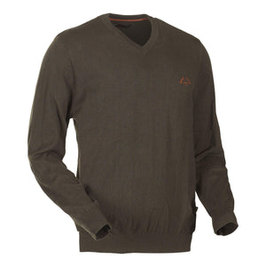 Crest V-Neck Genser - Swedteam Grønn – Swedteam