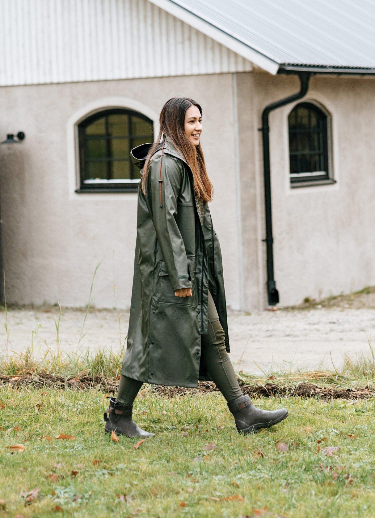 Crest Regnjakke - Rain Gear Swedteam Grønn – Swedteam