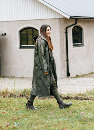 Crest Regnjakke - Rain Gear Swedteam Grønn – Swedteam