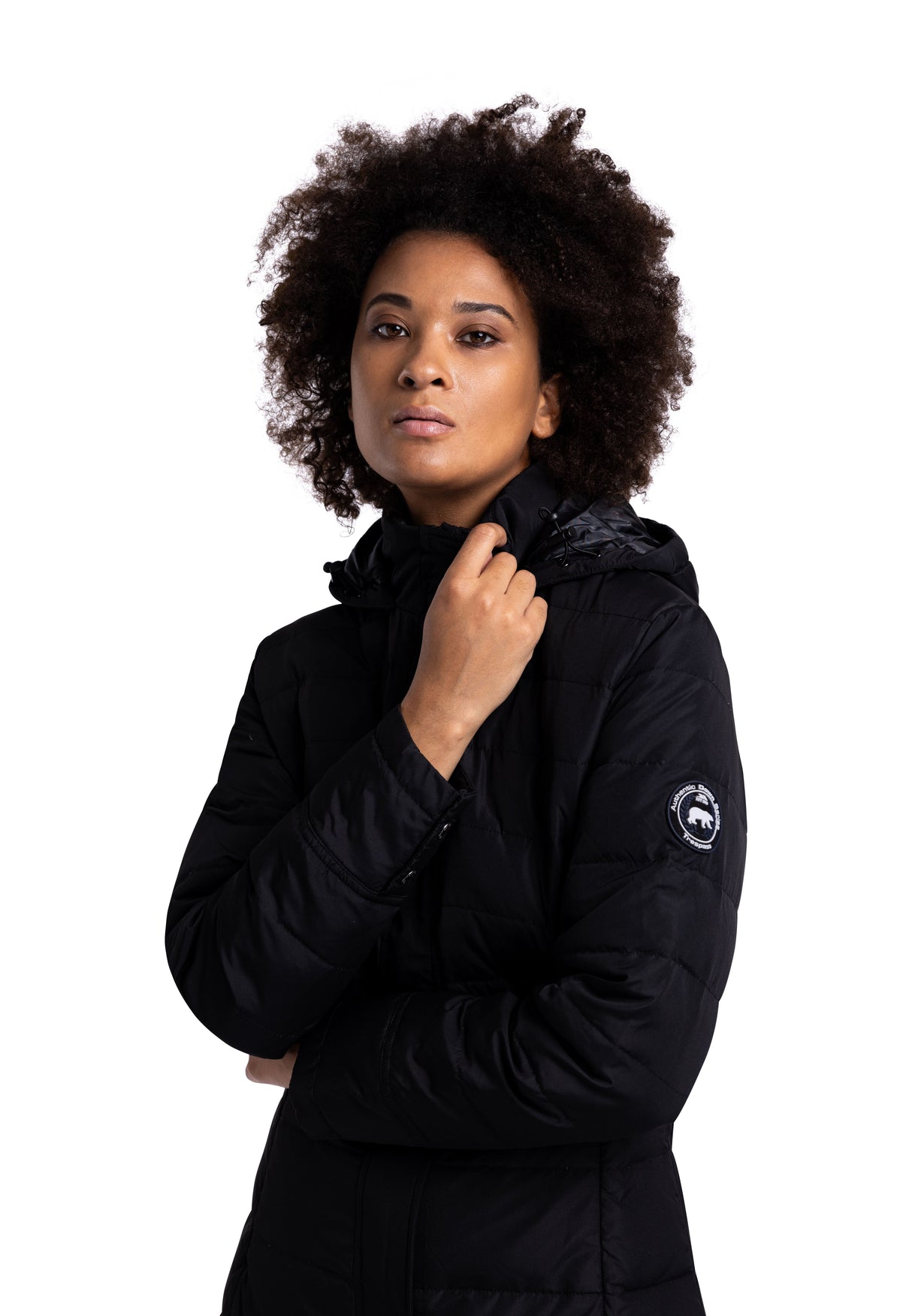 Bitsy- Female Down Jacket - Black - Trespass