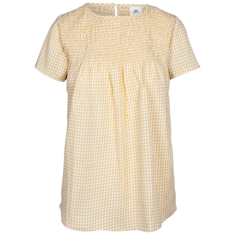 Candice - Pale Maize Gingham - Trespass