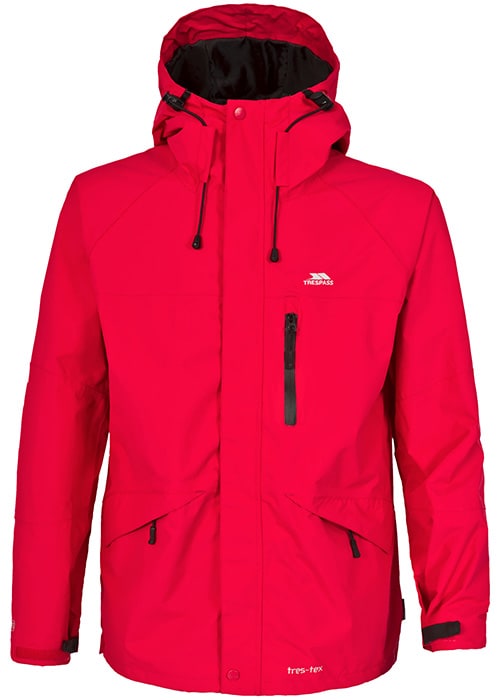 Corvo Jacket - Red - Trespass