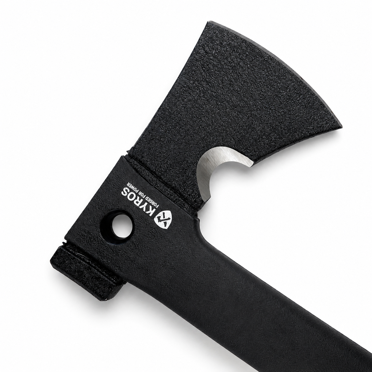 Økse med kniv i skjefte