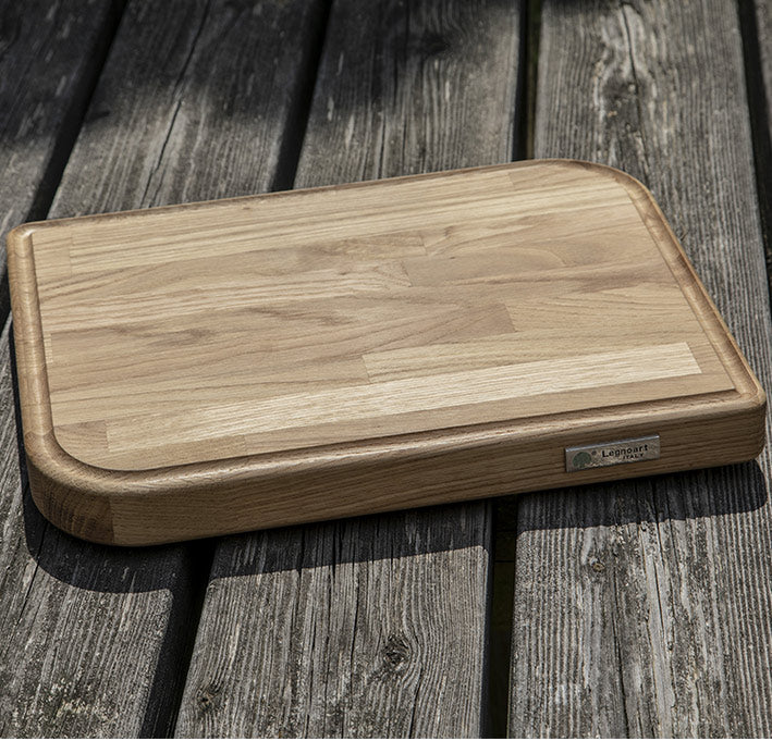 ARENA skjærebrett – XXL, eik, 54x34x4 cm – Legnoart