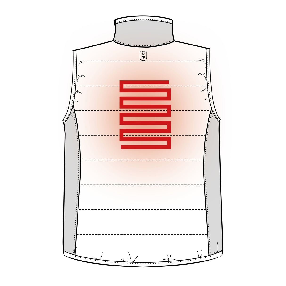 Heat vattert vest – Deerhunter