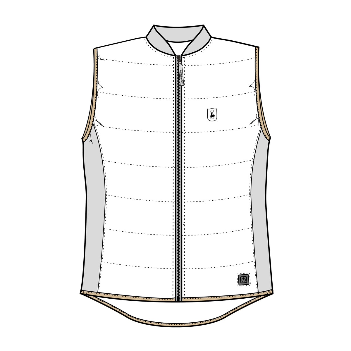 Heat Undervest - Svart – Deerhunter