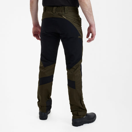 Rogaland stretchbukse med kontrast – Kort – Adventure Green – Deerhunter