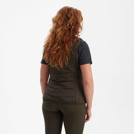 Lady Heat vattert vest Wood – Deerhunter