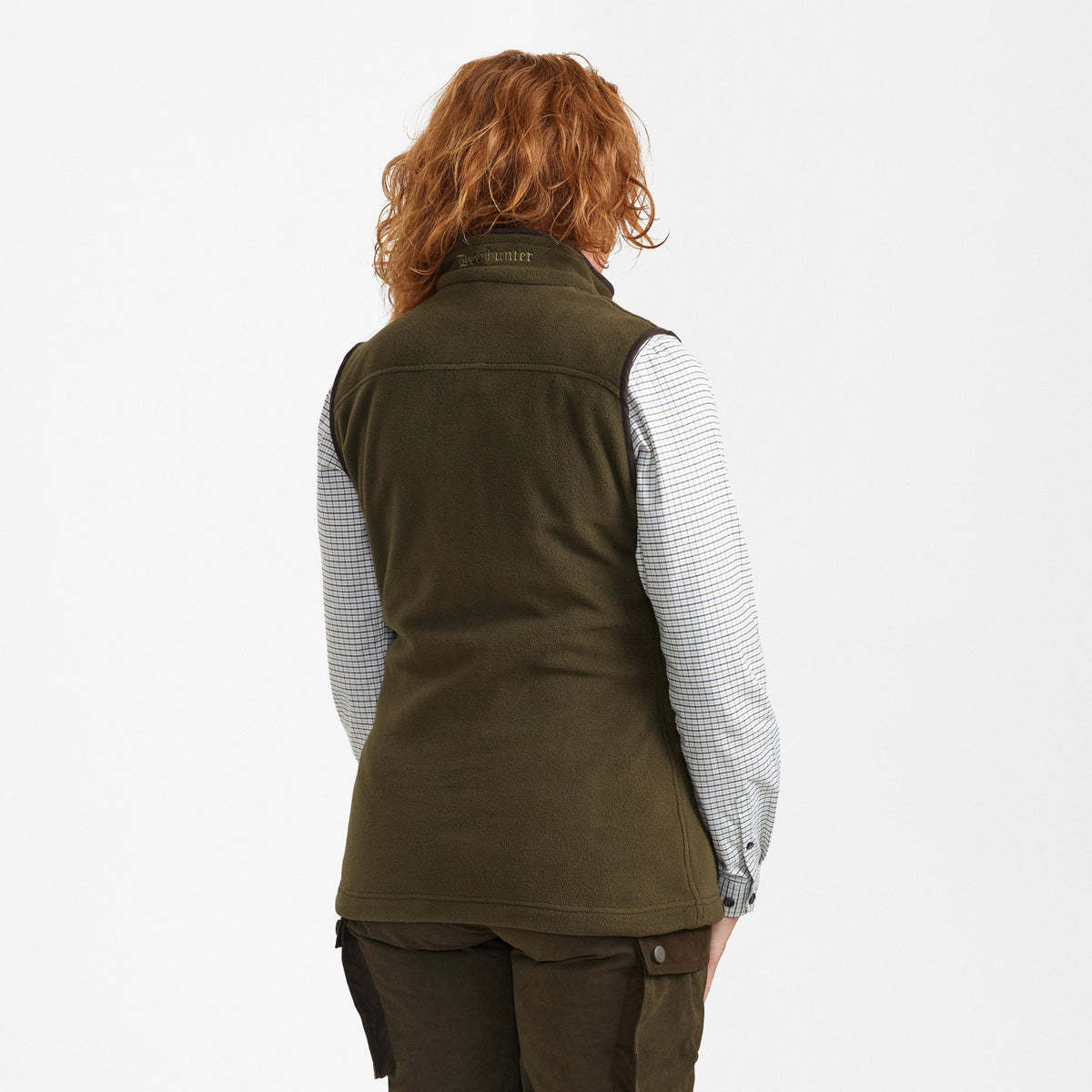 Lady Eagle Fleecevest Tarmac Green – Deerhunter