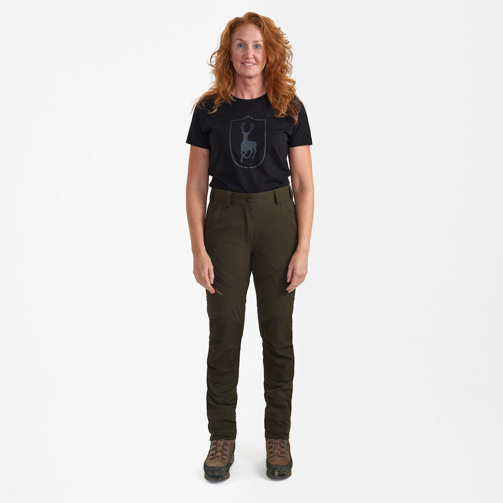 Lady Northward Bukse - Bark Green – Deerhunter