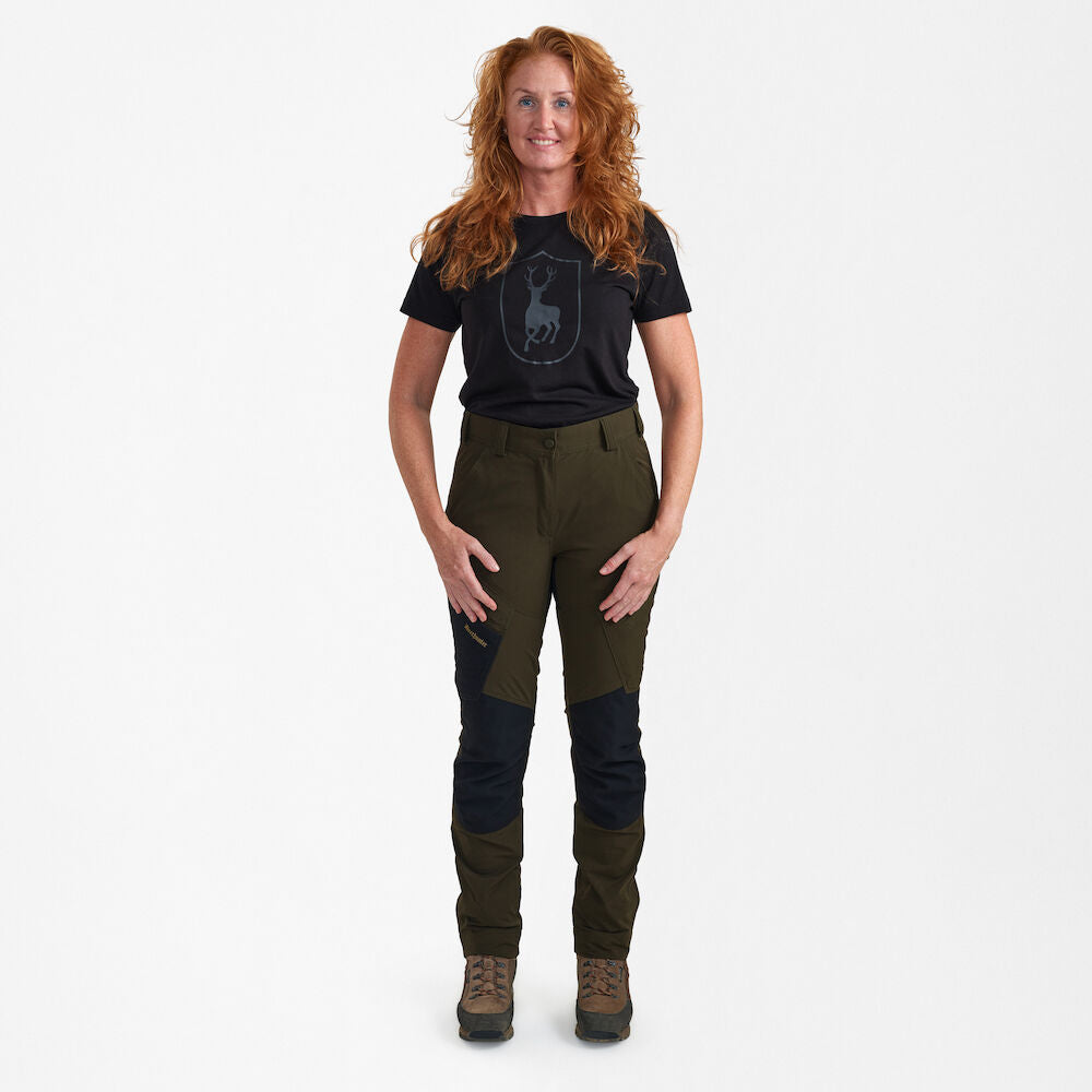 Lady Northward Bukse - Green/Black – Deerhunter