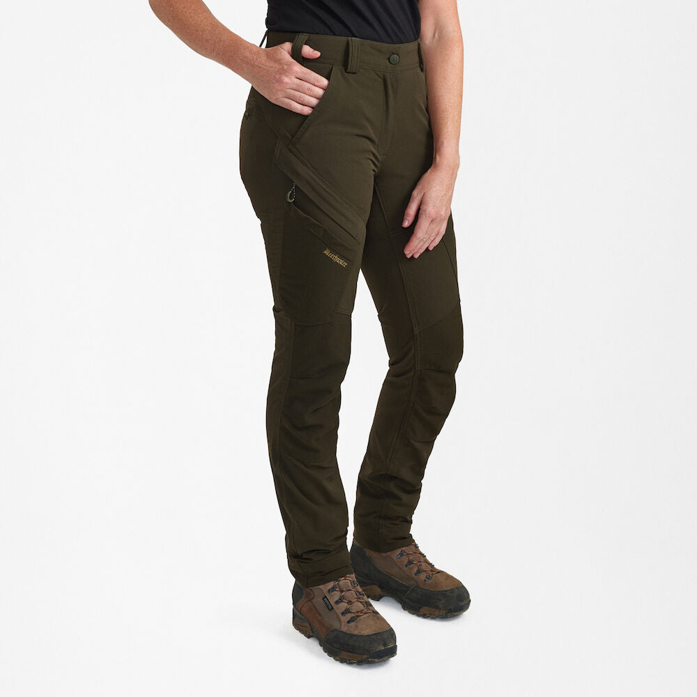 Lady Northward Bukse - Bark Green – Deerhunter