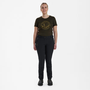 Lady Ann Full Stretch Bukse - Black – Deerhunter
