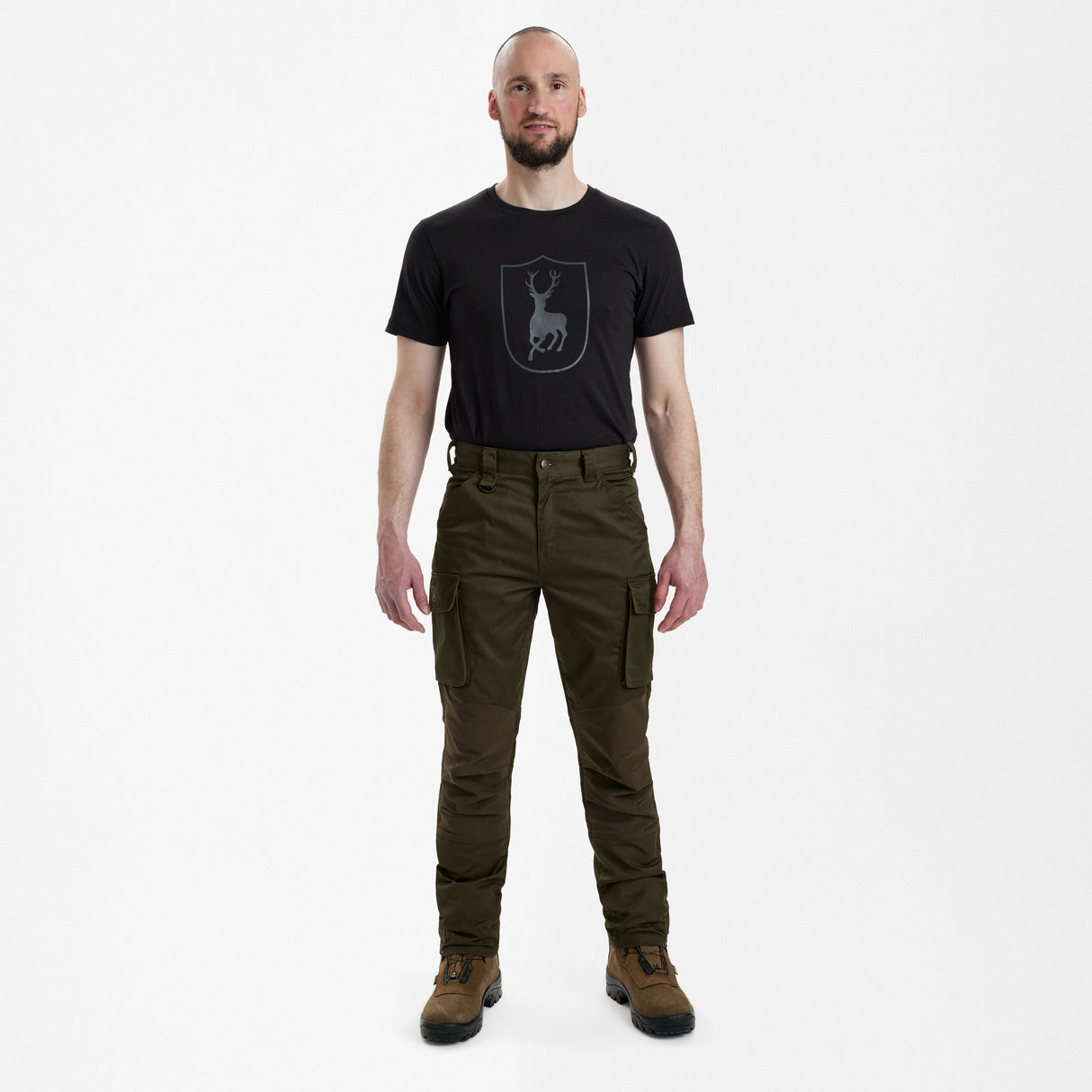 Rogaland stretchbukse – Kort – Adventure Green – Deerhunter