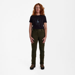 Lady Excape Softshell-bukse Art Green – Deerhunter