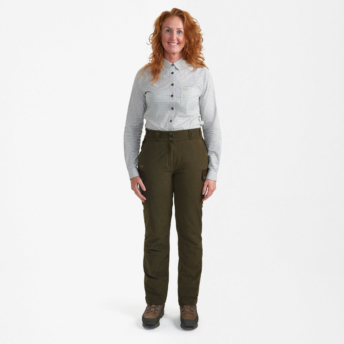 Lady Eagle Bukse Tarmac Green – Deerhunter