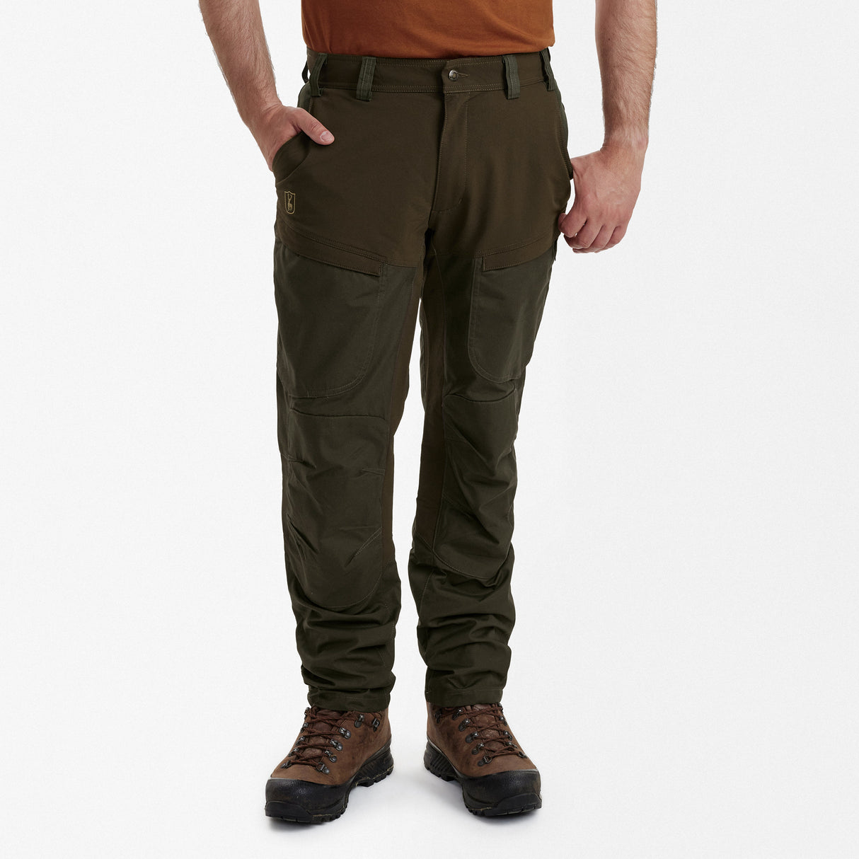 Strike bukser med membran herre - Deep Green - Deerhunter